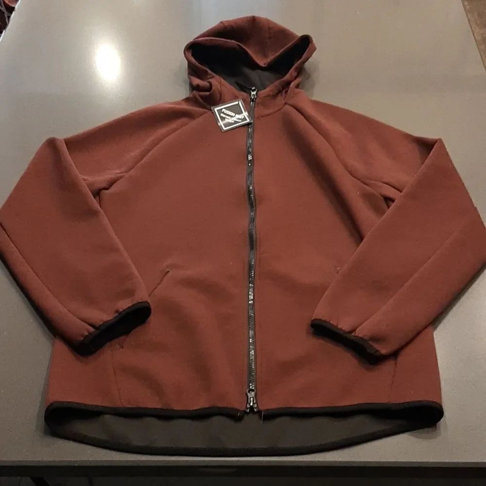 Russell Maroon Sweatshirt Hoodie